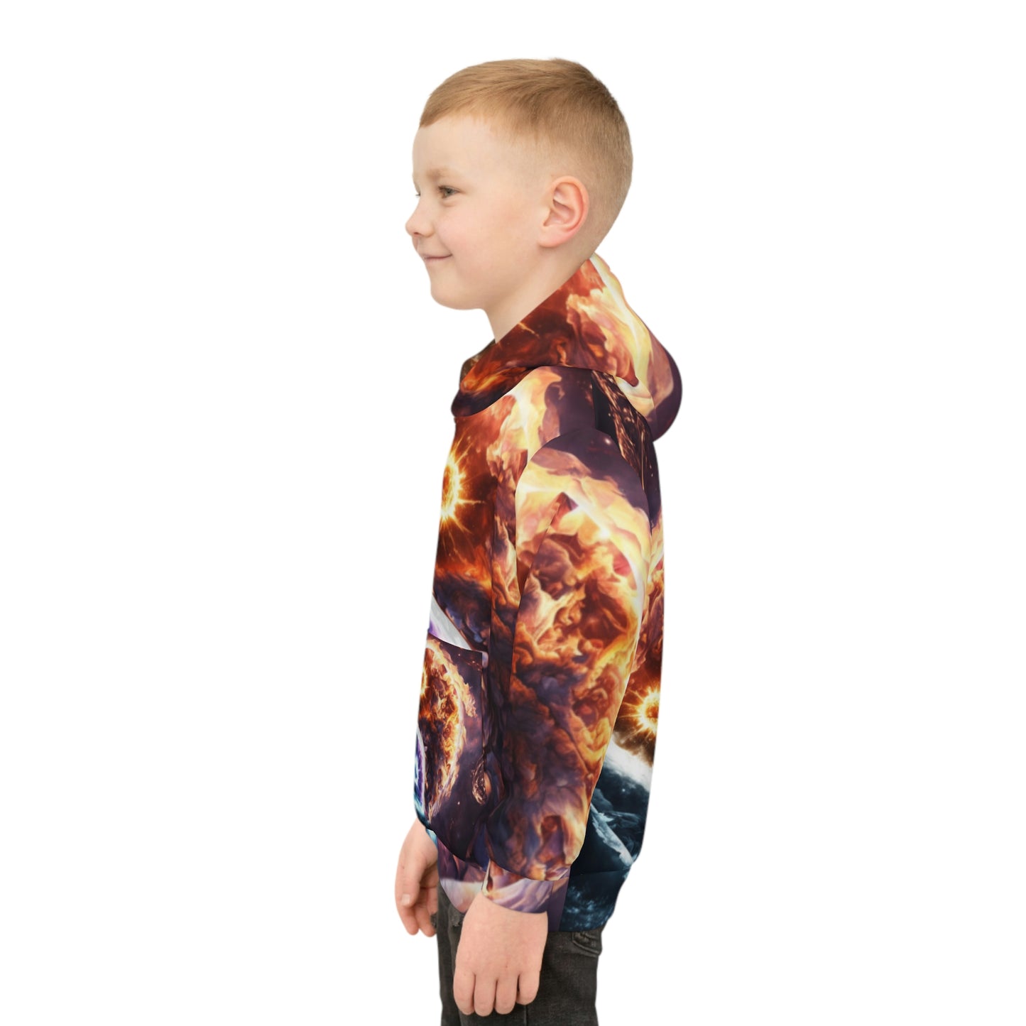 Balanxer Fire & Ice Children's Hoodie (AOP)