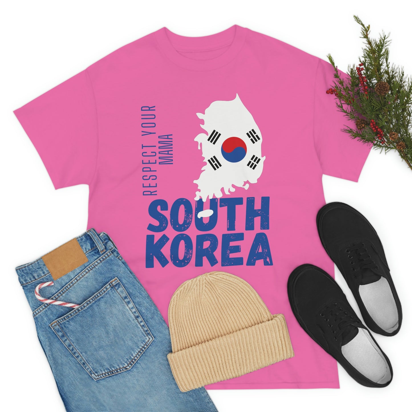 Respect South Korea Cotton Tee