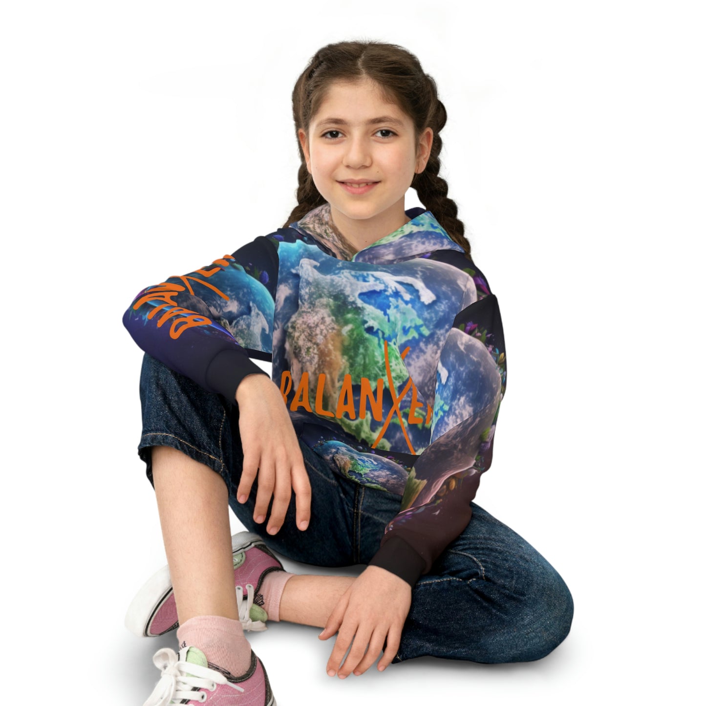 Balanxer Earth Children's Hoodie (AOP)