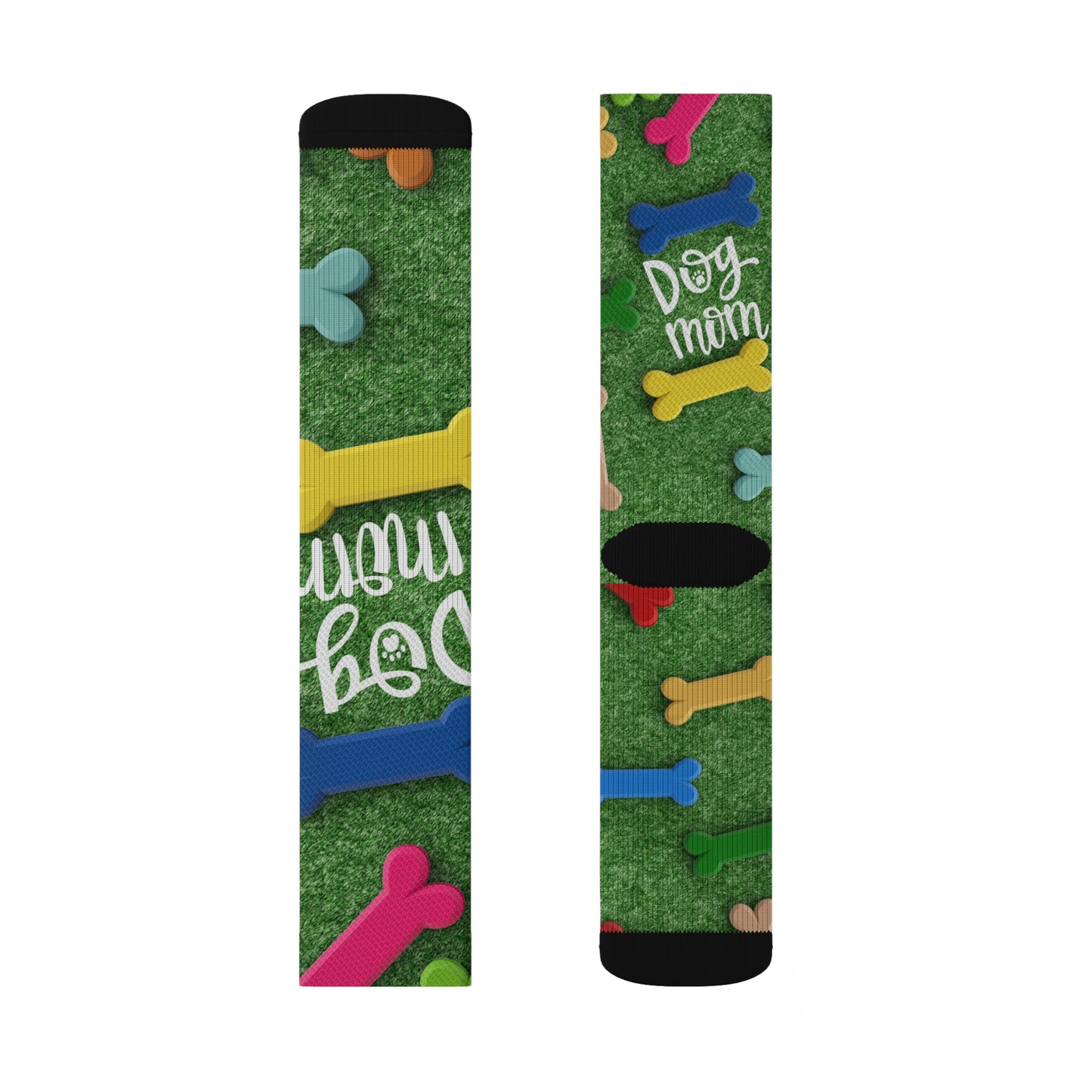 Grassy Bone Sublimation Socks