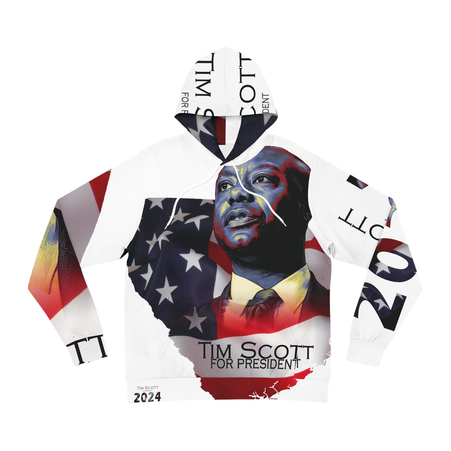 Tim Scott Fashion Hoodie (AOP)