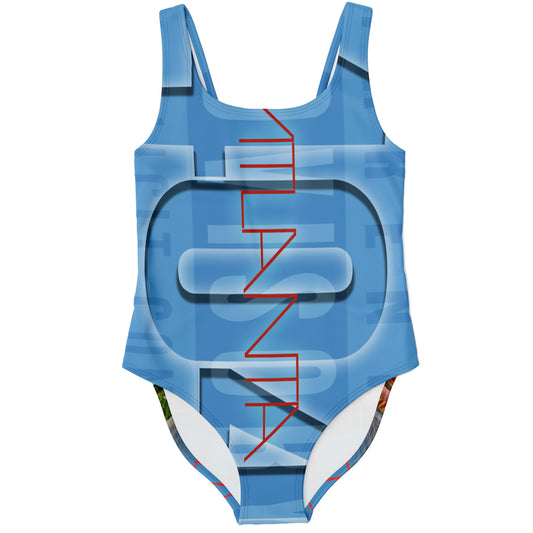 404 One-Piece Swimsuit - AOP