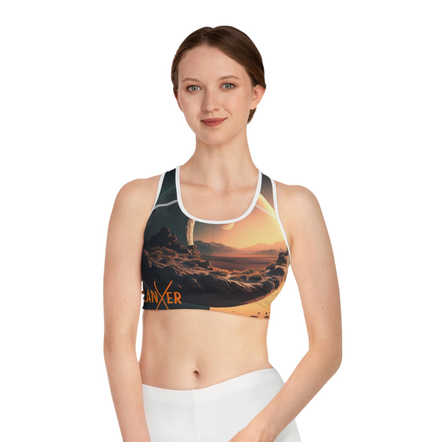 Balanxer Moon Sports Bra (AOP)