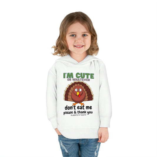 Toddler Turkey Pullover Fleece Hoodie