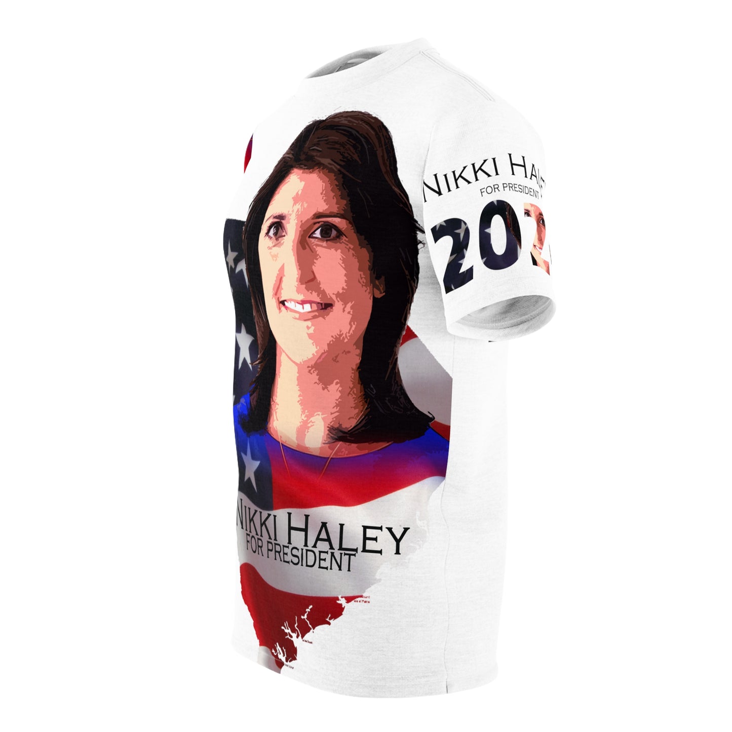 Nikki Haley Unisex Cut & Sew Tee (AOP)