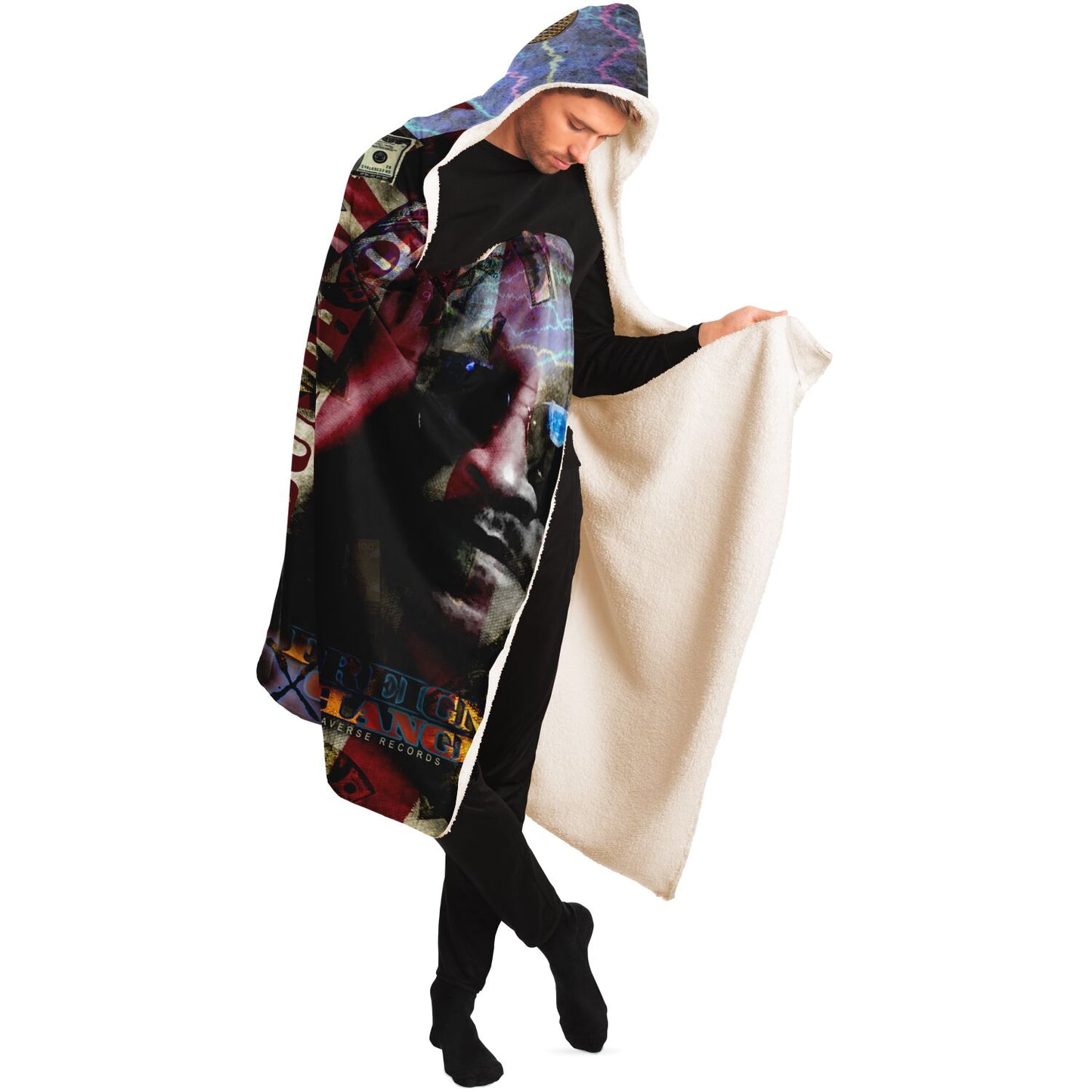 FX Hooded Blanket - AOP