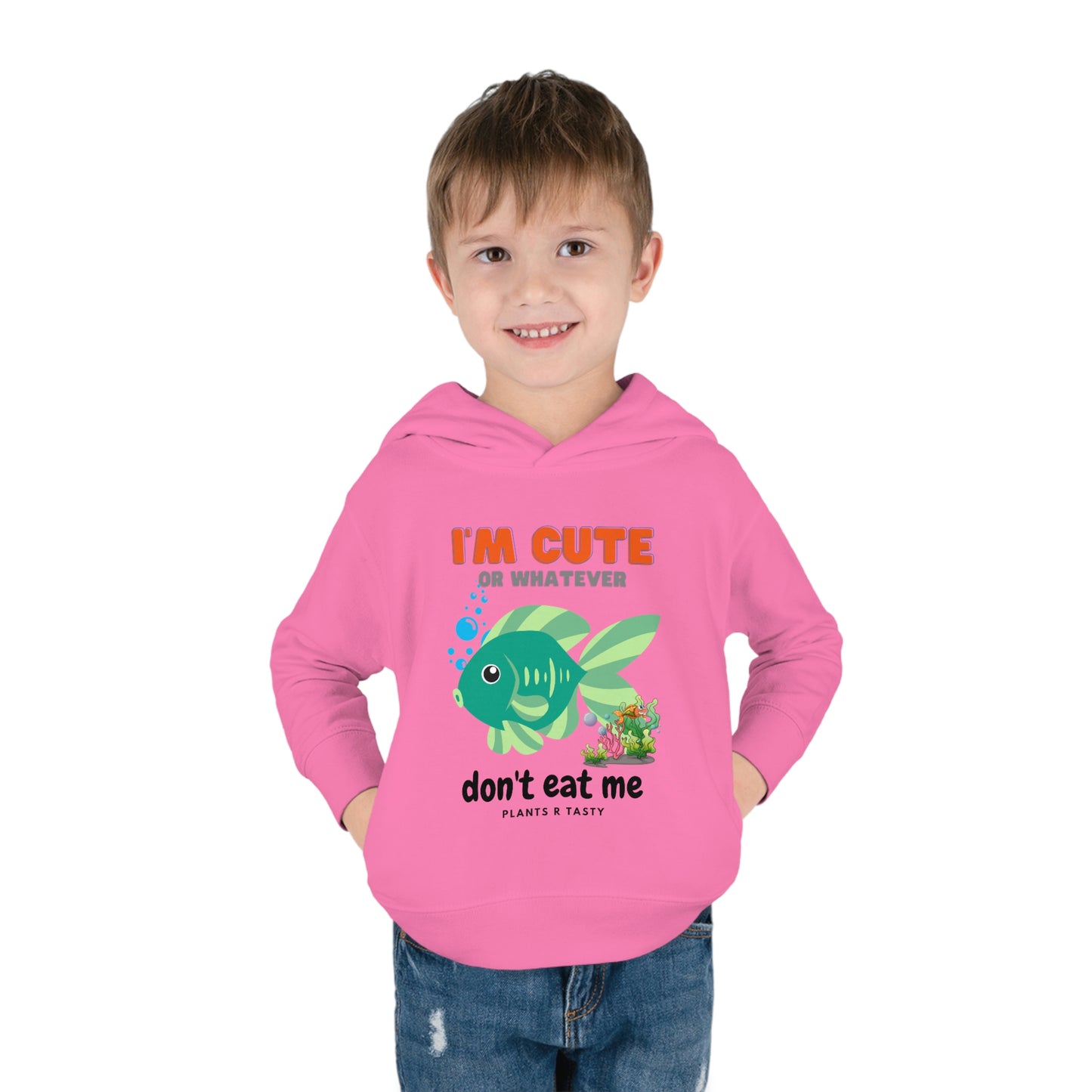 Toddler Fish Pullover Fleece Hoodie