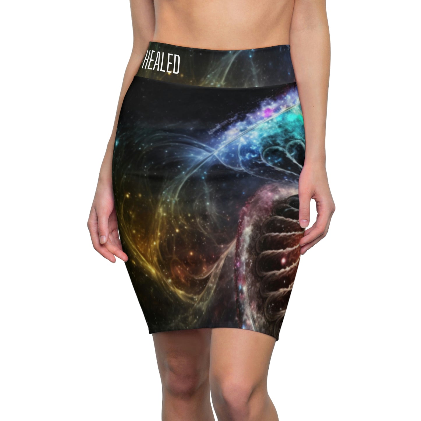 Healed Women's Pencil Skirt (AOP)