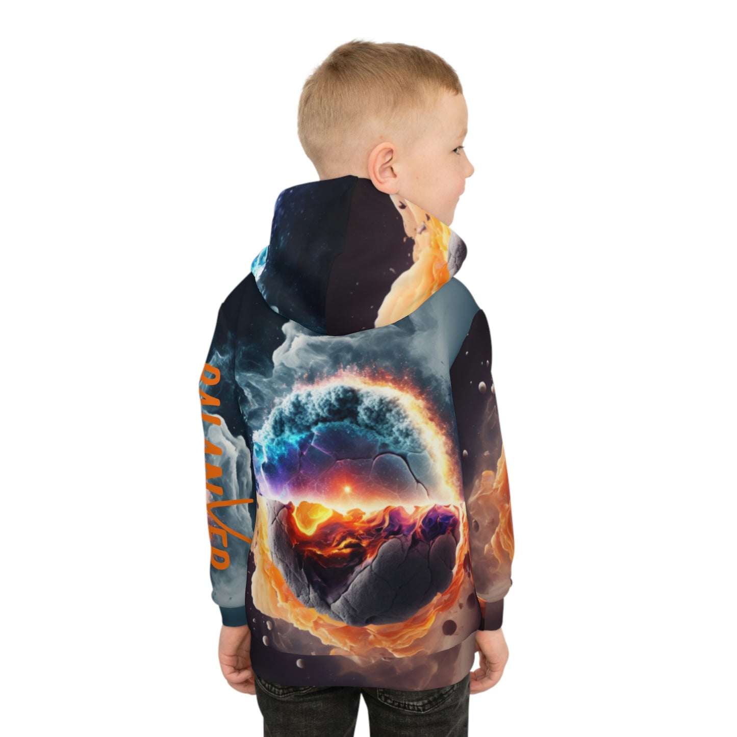 Balanxer Fire Cell Children's Hoodie (AOP)