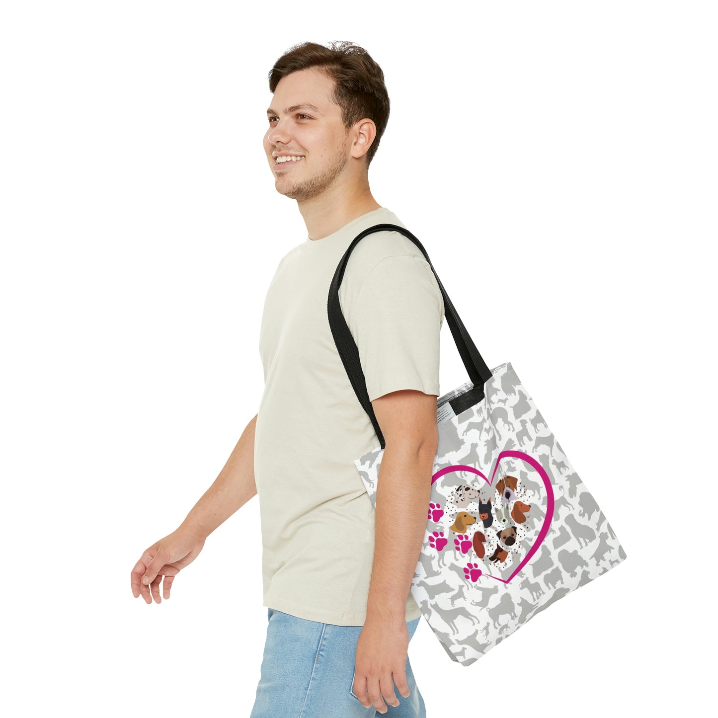 Pup Love Tote Bag (AOP)