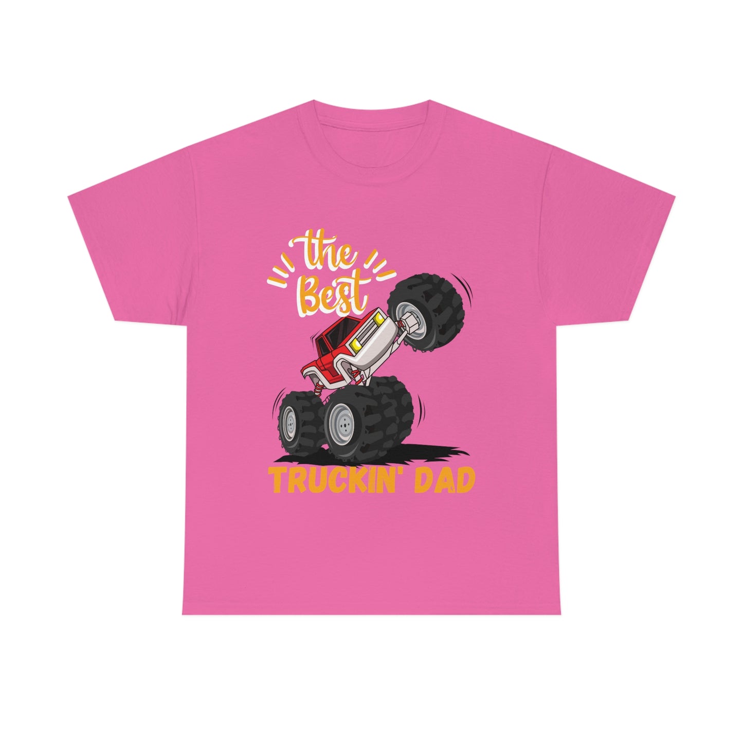 Wheelie Truckin' Dad Cotton Tee