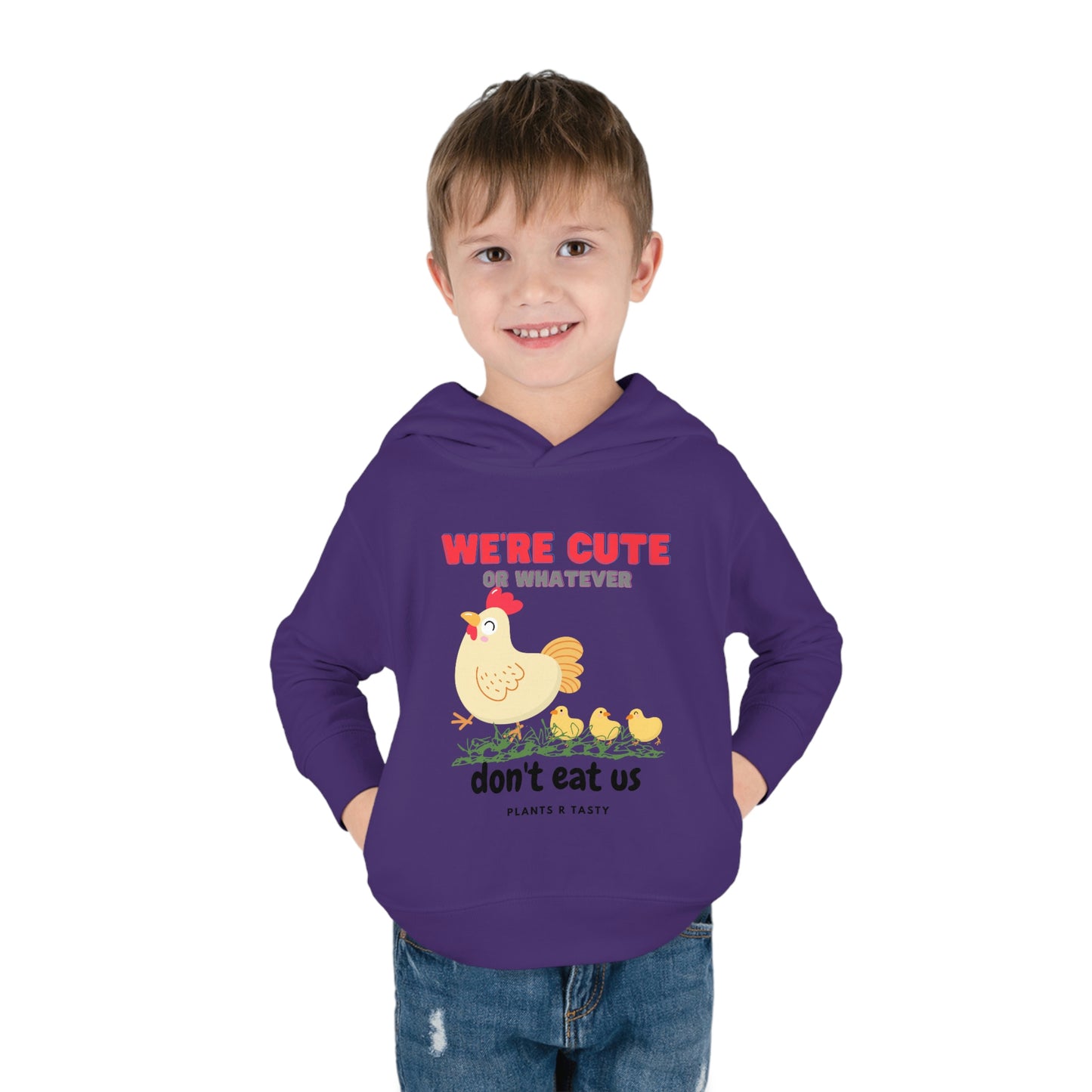 Toddler Chicken Pullover Fleece Hoodie