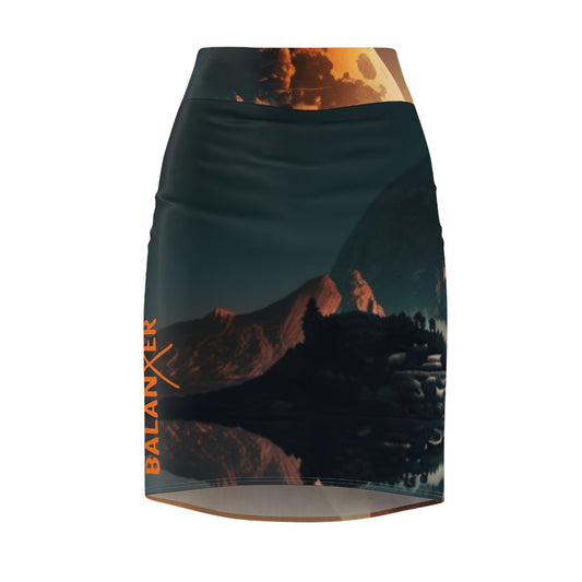 Balanxer Peace Women's Pencil Skirt (AOP)