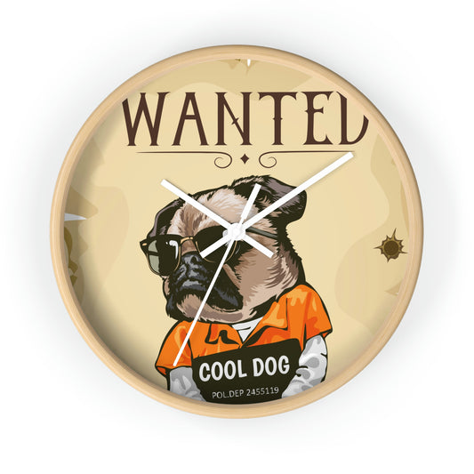 Wanted Wall Clock