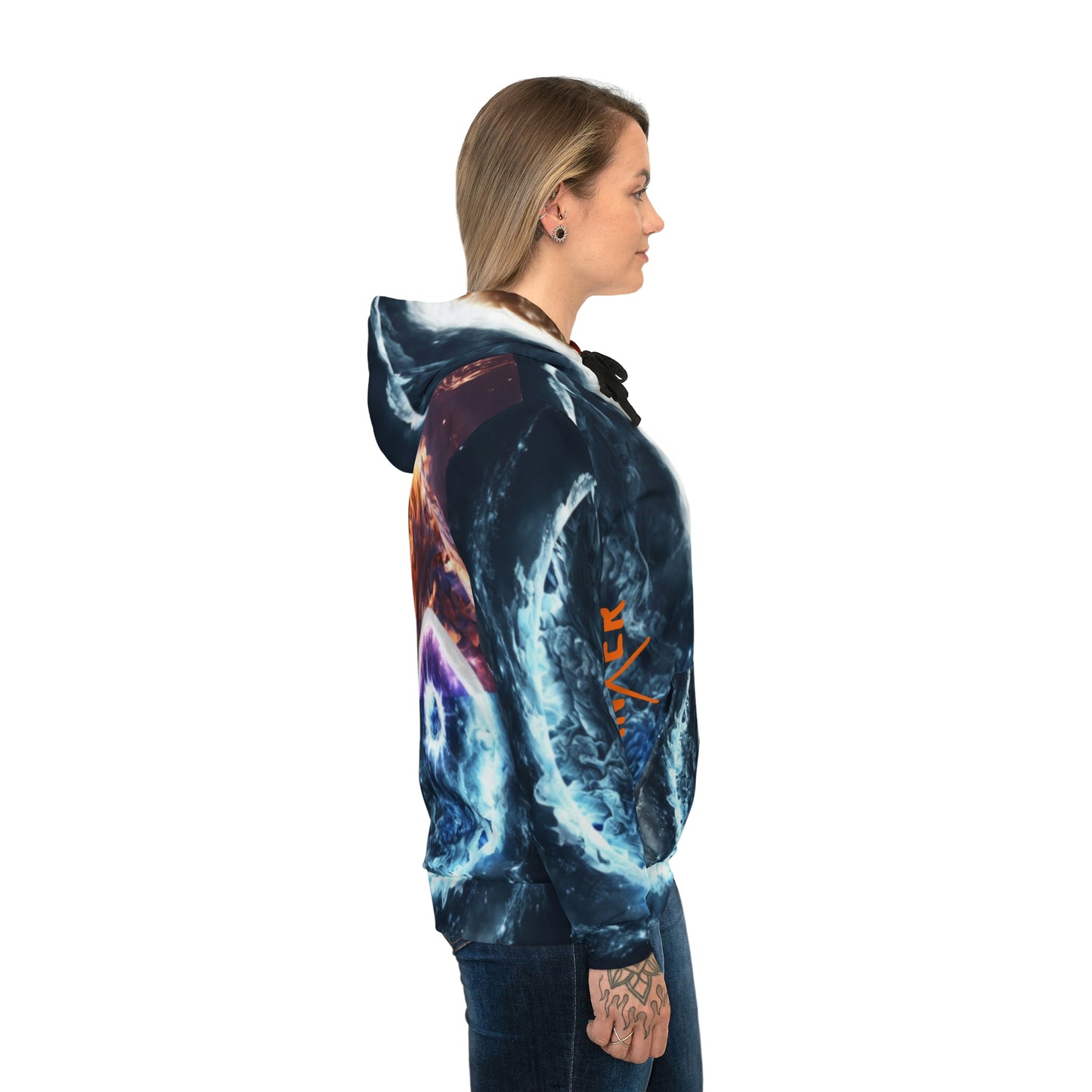 Balanxer Fire & Ice Athletic Hoodie (AOP)