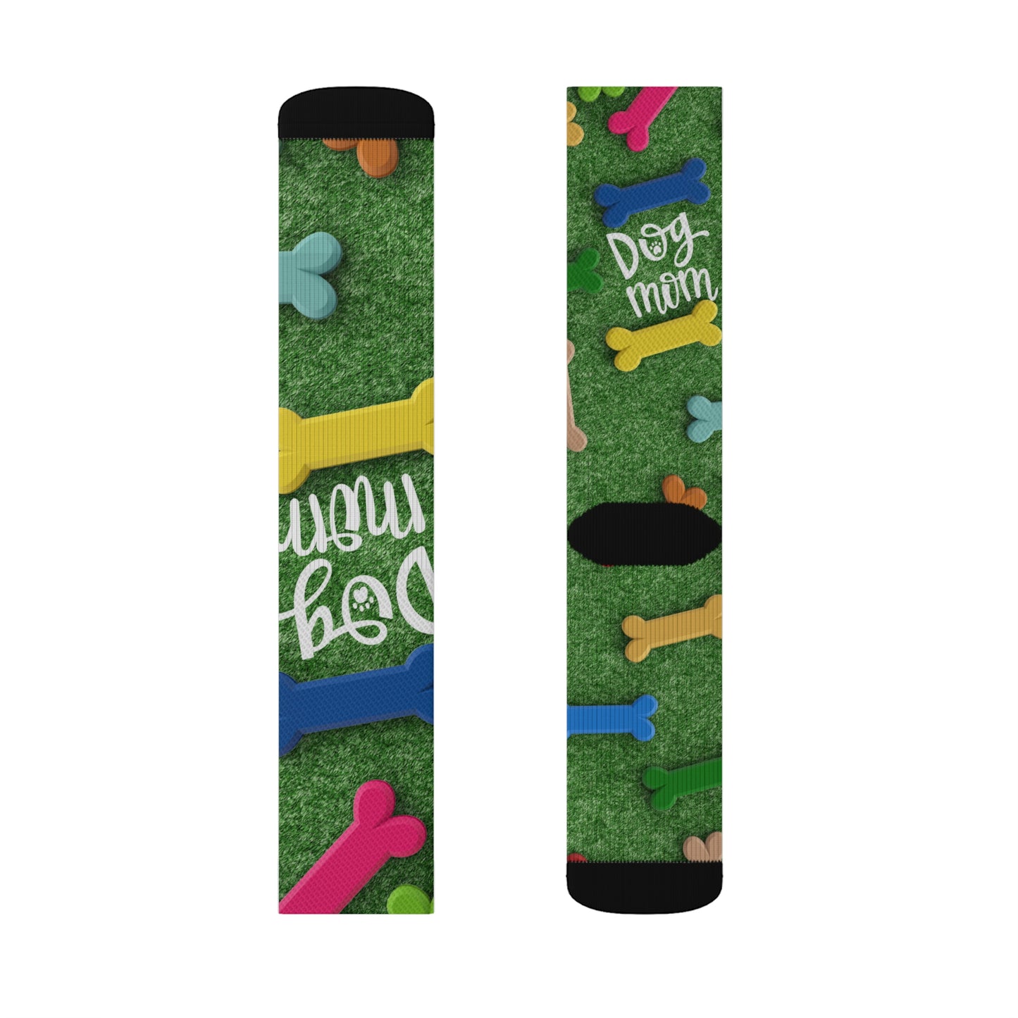 Grassy Bone Sublimation Socks