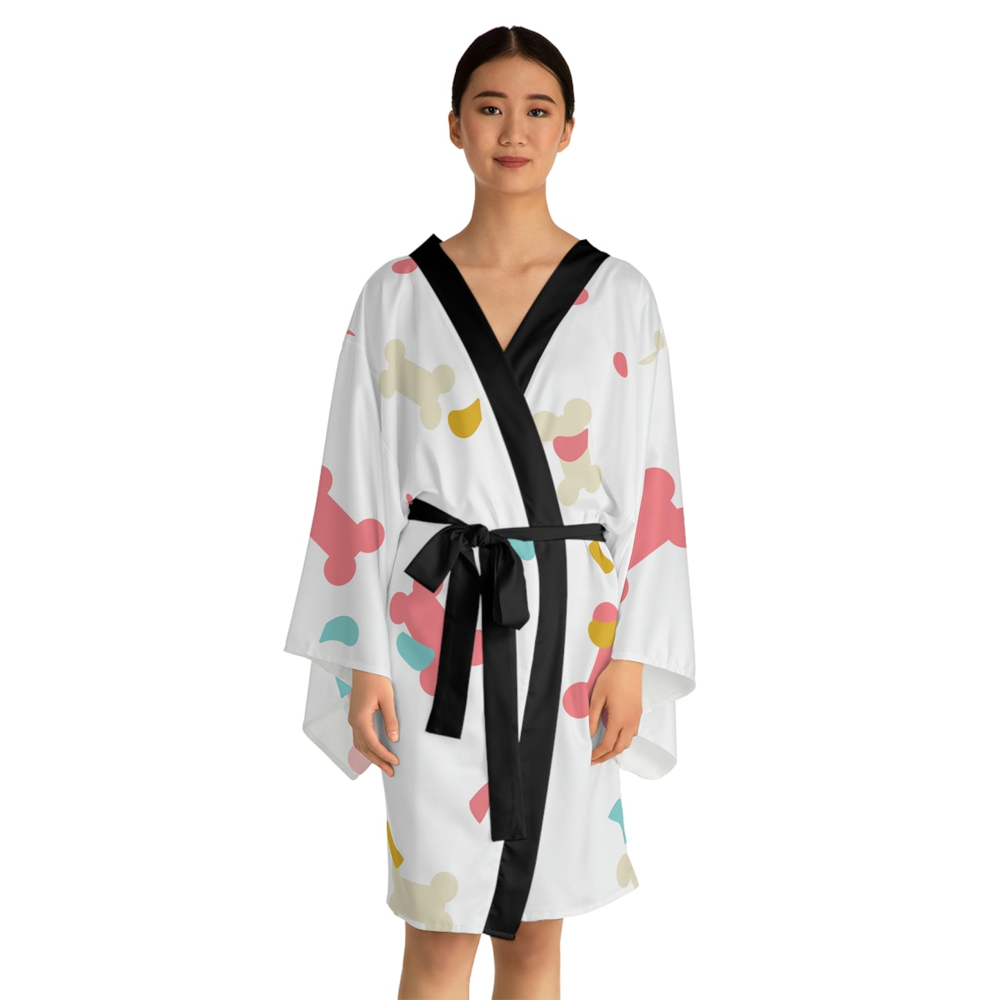 Special Gift Long Sleeve Kimono Robe (AOP)