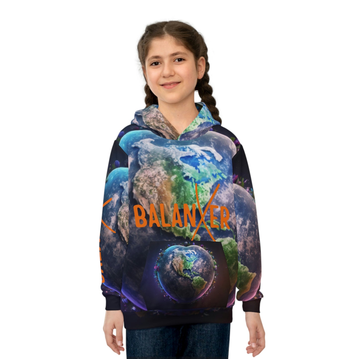 Balanxer Earth Children's Hoodie (AOP)