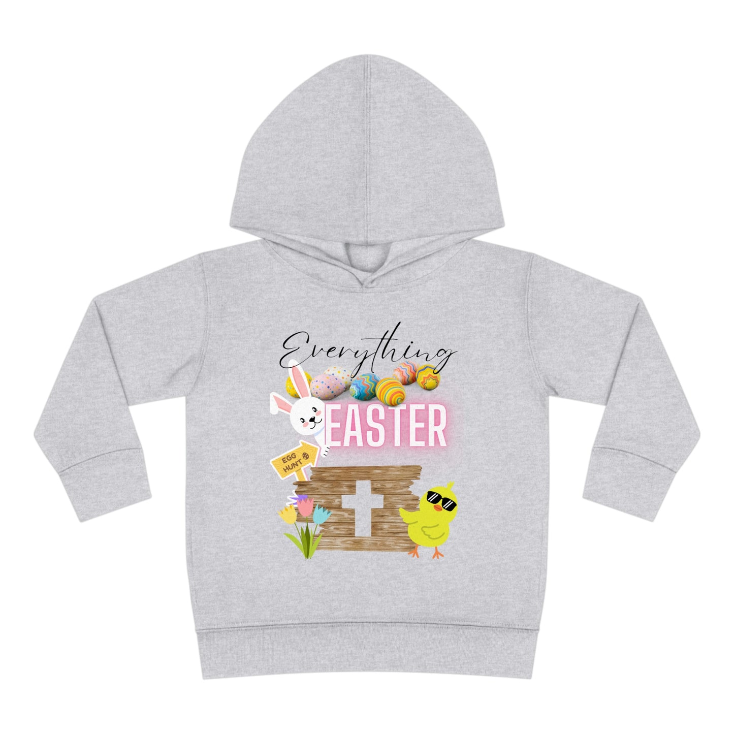 Toddler Easter Pullover Fleece Hoodie