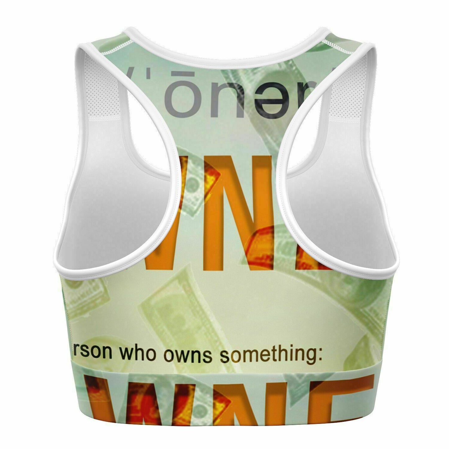 Owner Bill Sports Bra - AOP