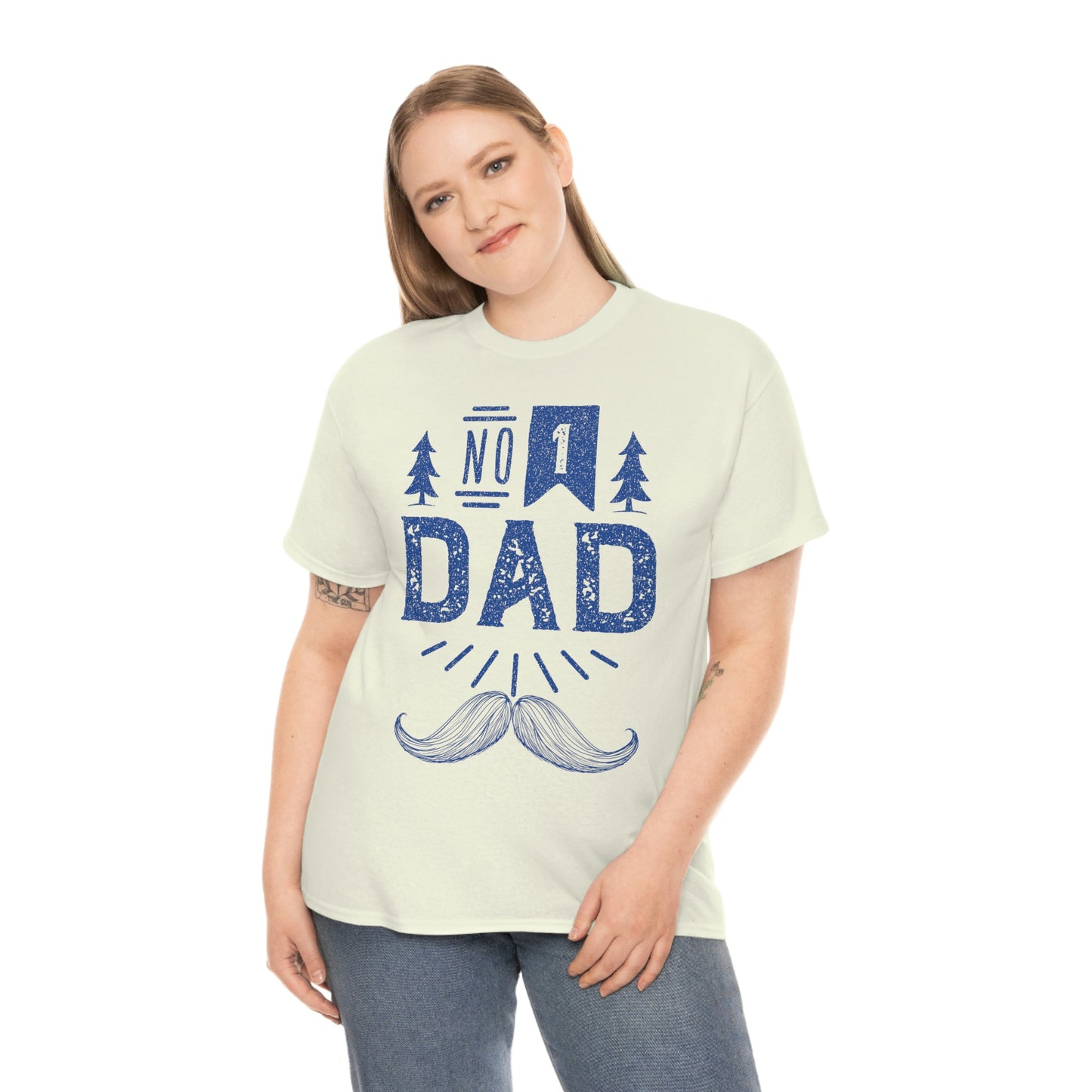 No 1 Dad Cotton Tee