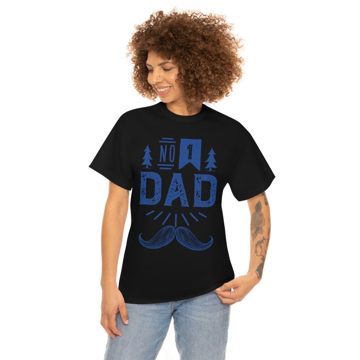 No 1 Dad Cotton Tee