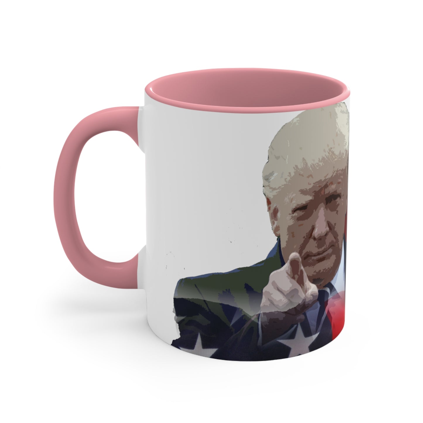 Donald Trump Accent Coffee Mug, 11oz