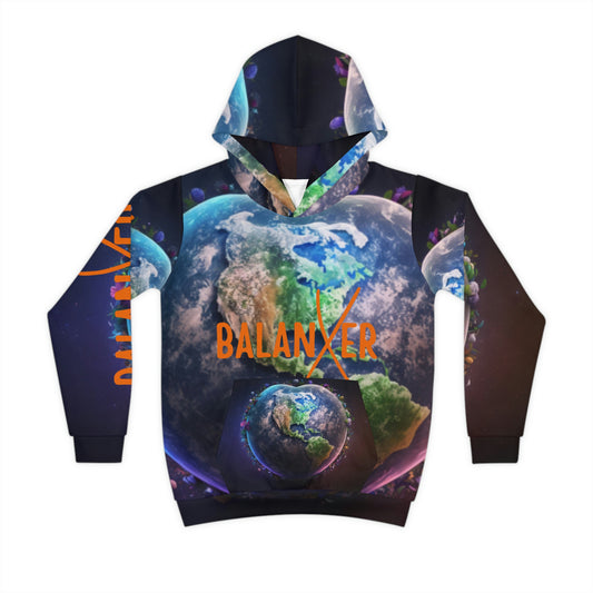 Balanxer Earth Children's Hoodie (AOP)