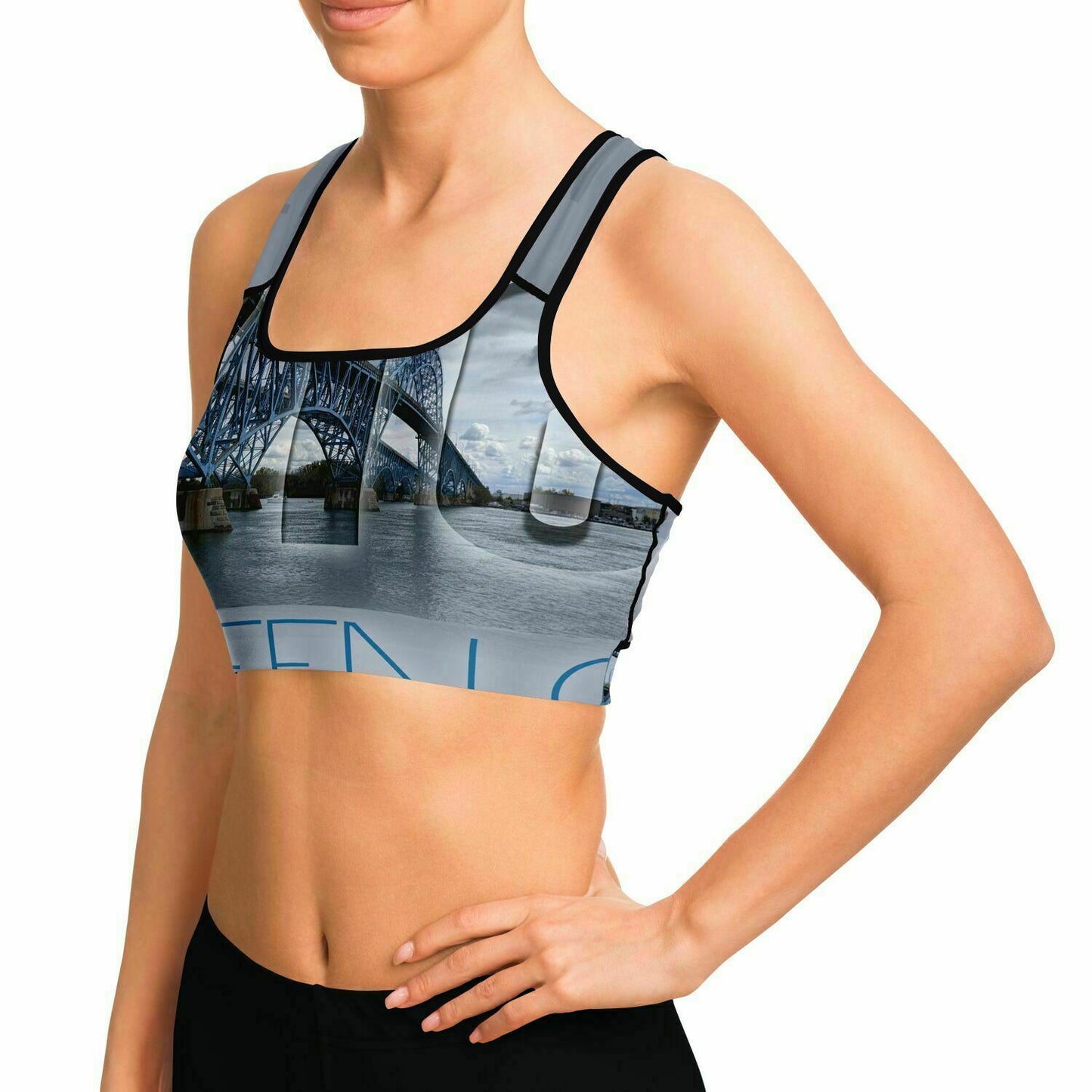 716 Sports Bra - AOP