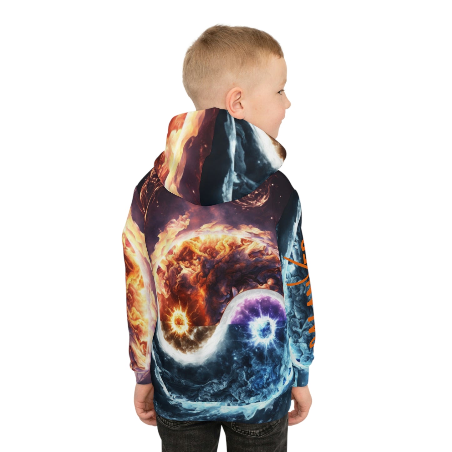 Balanxer Fire & Ice Children's Hoodie (AOP)