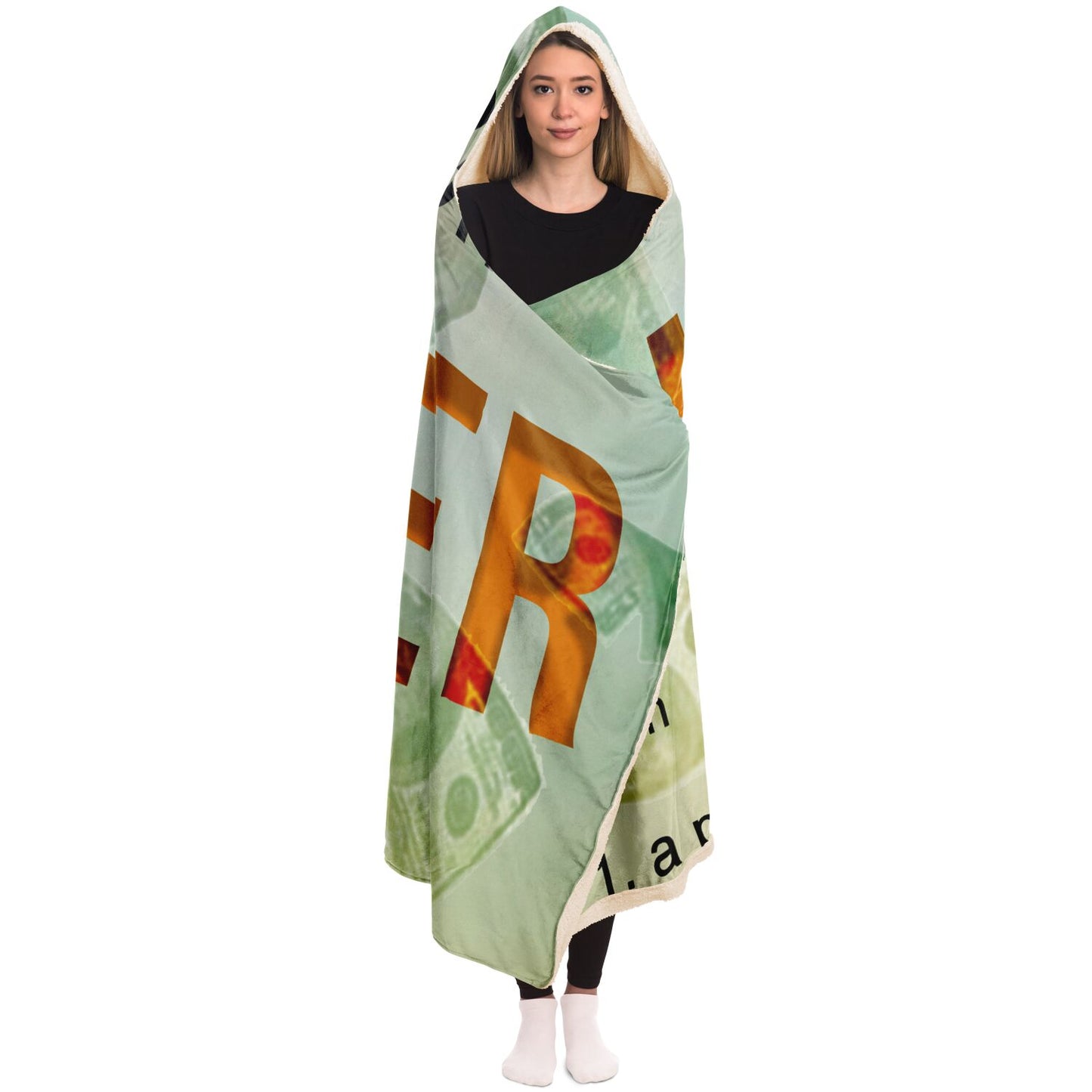 Owner Bill Hooded Blanket - AOP