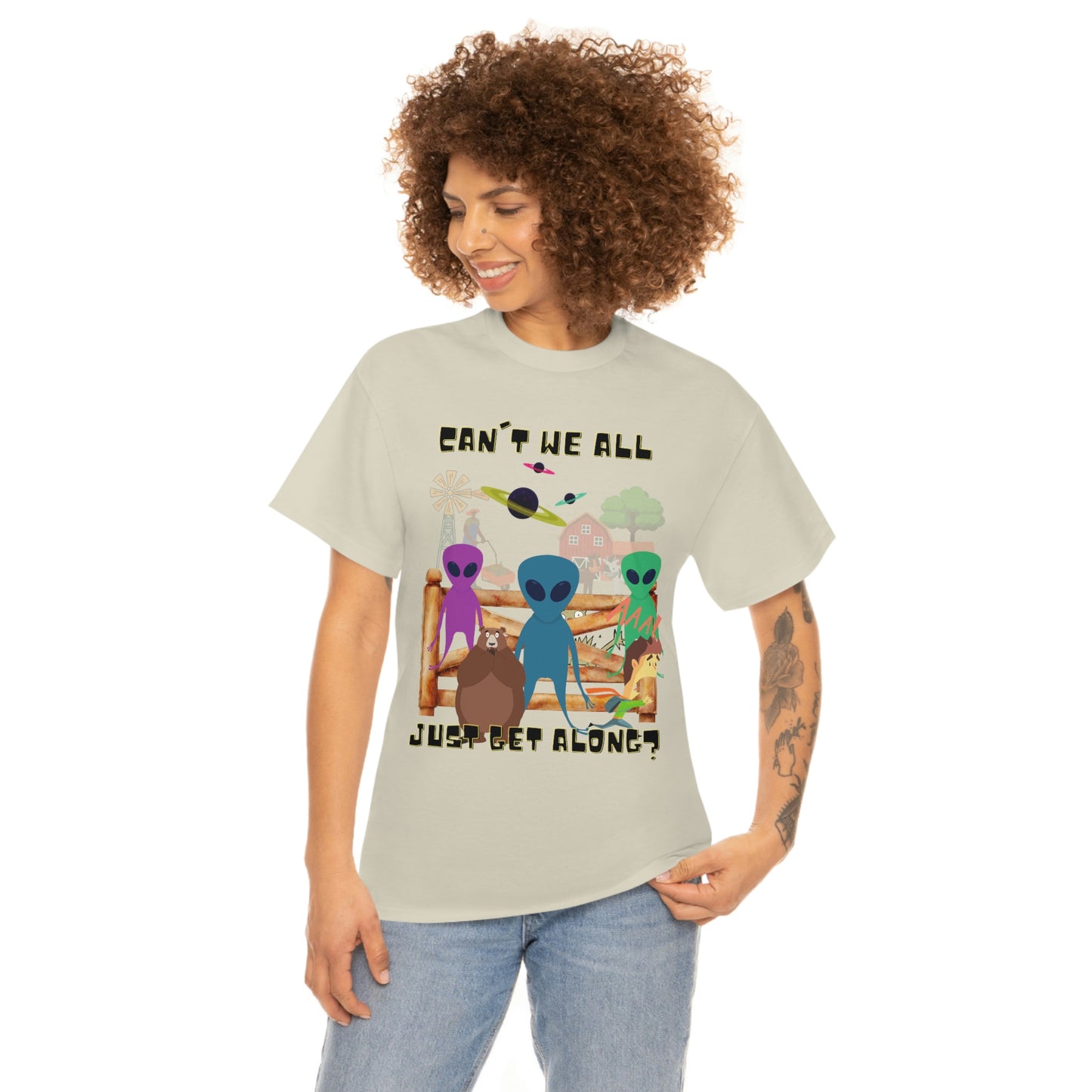 Get Along Cotton Tee