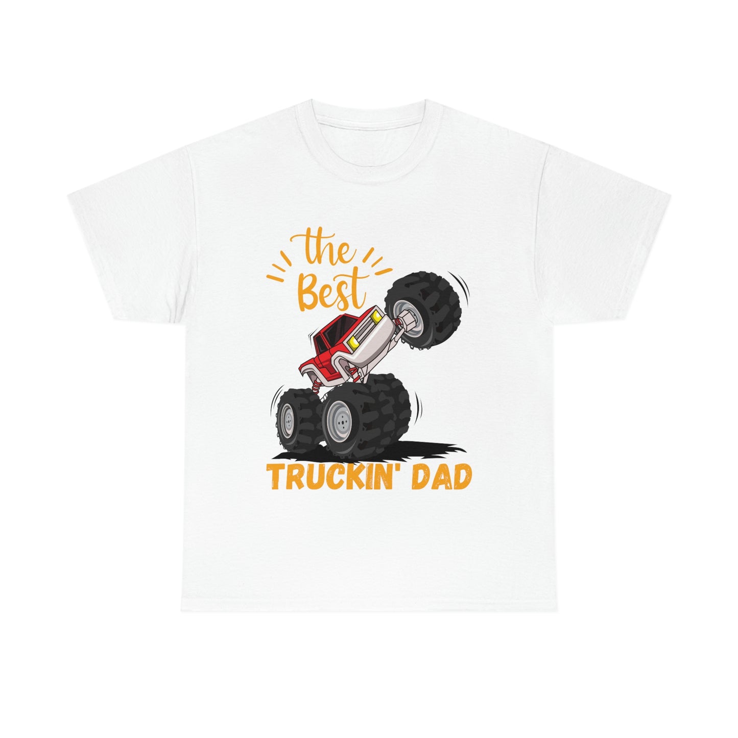 Wheelie Truckin' Dad Cotton Tee