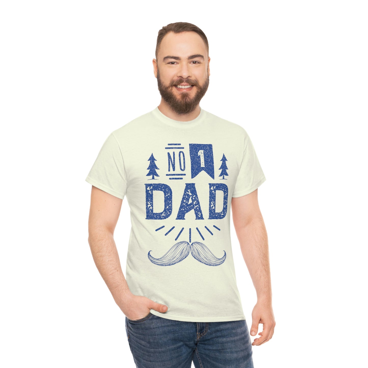 No 1 Dad Cotton Tee