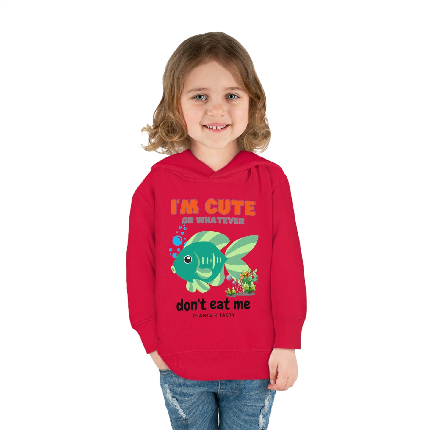 Toddler Fish Pullover Fleece Hoodie