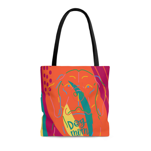 Dog Lines Tote Bag (AOP)