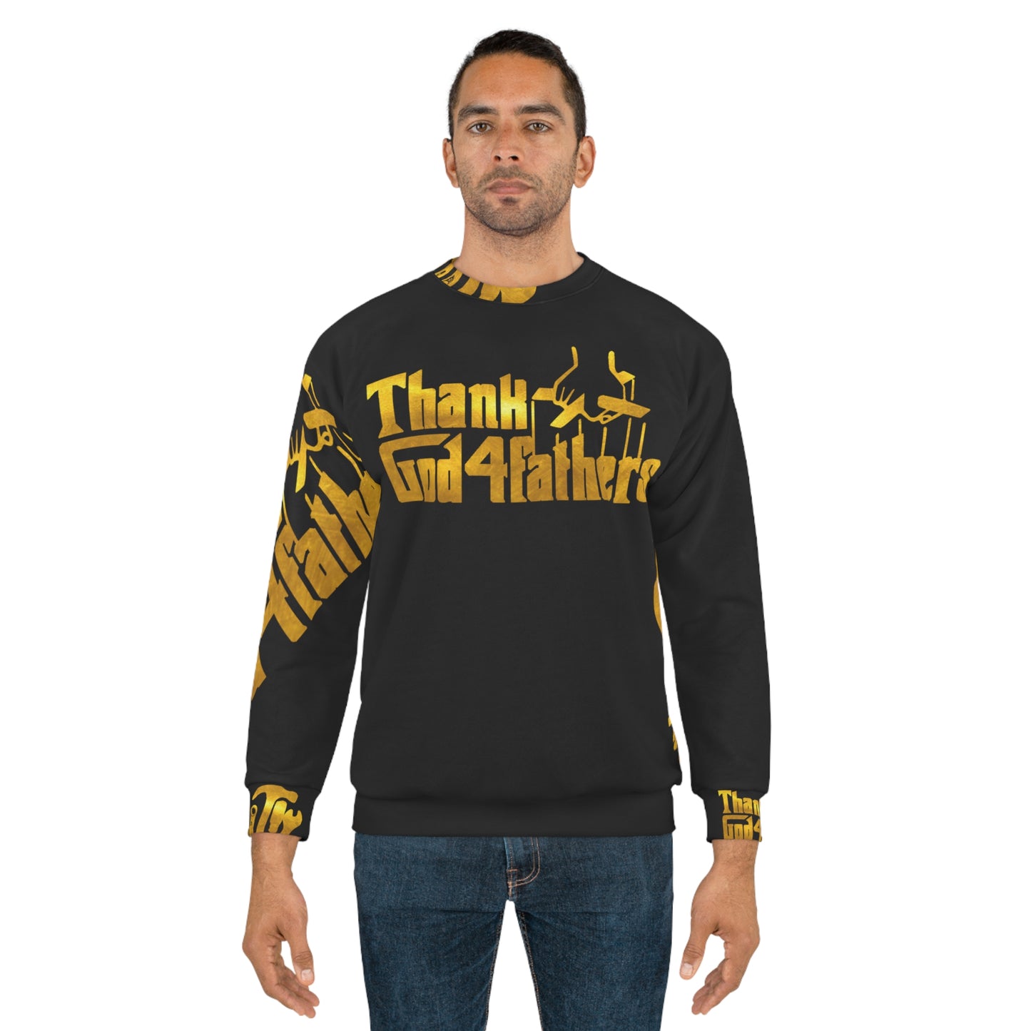 Thank God Unisex Sweatshirt (AOP)