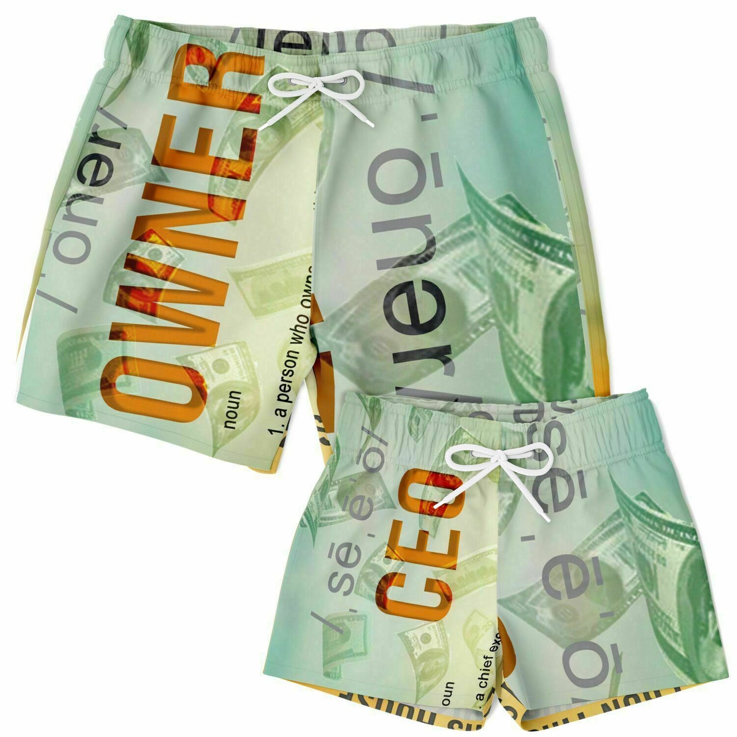 OwnerCEO Swim Trunks Set - AOP