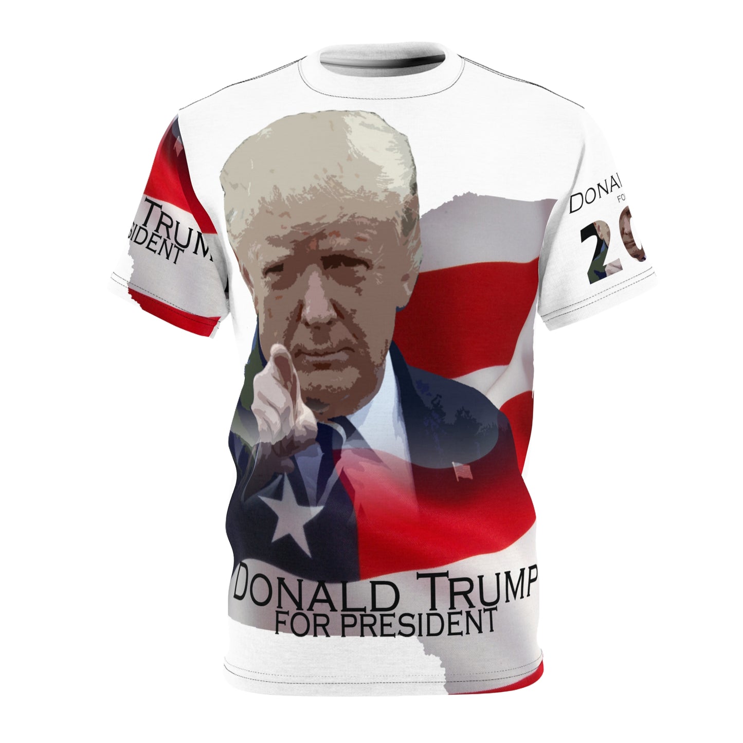 Donald Trump Unisex Cut & Sew Tee (AOP)