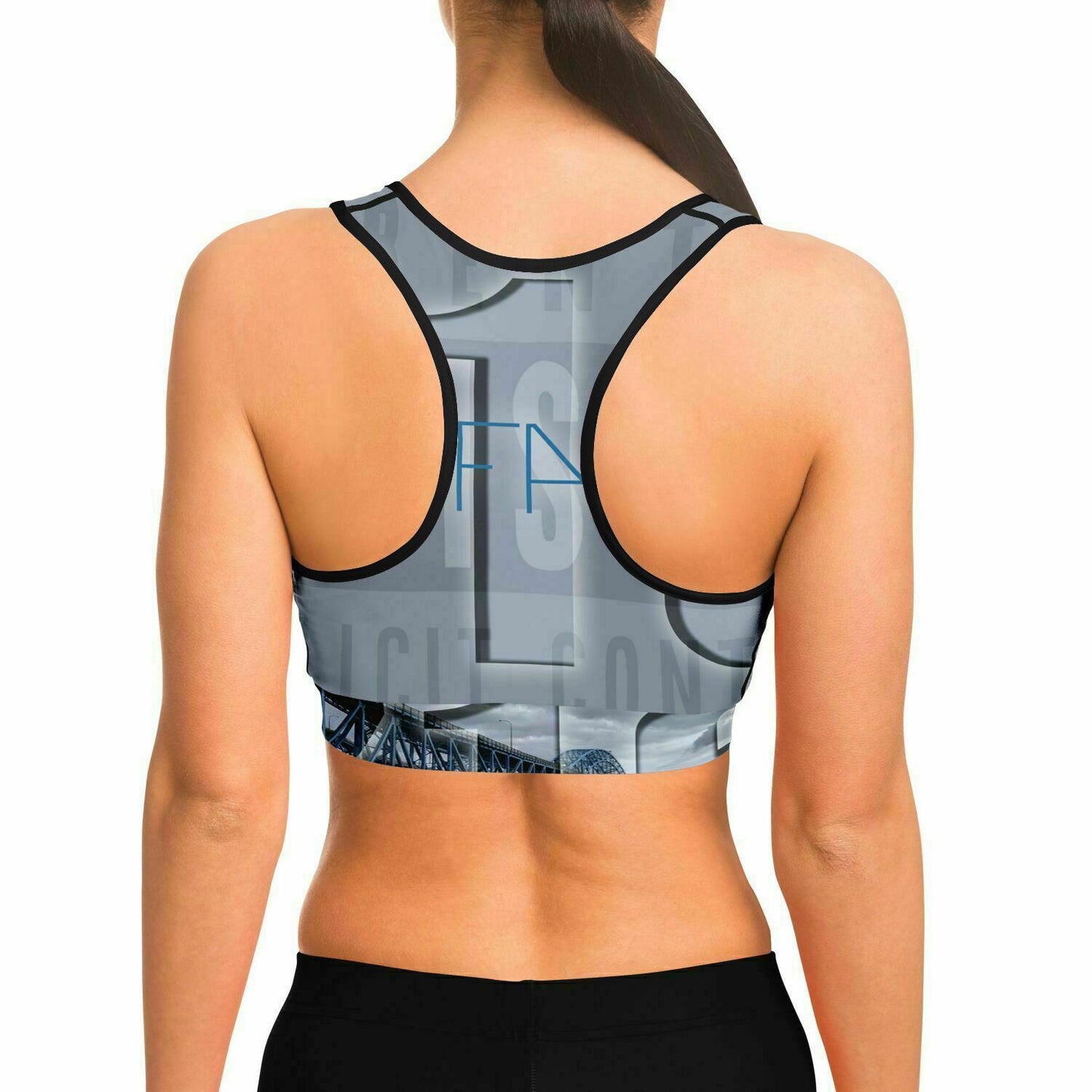 716 Sports Bra - AOP