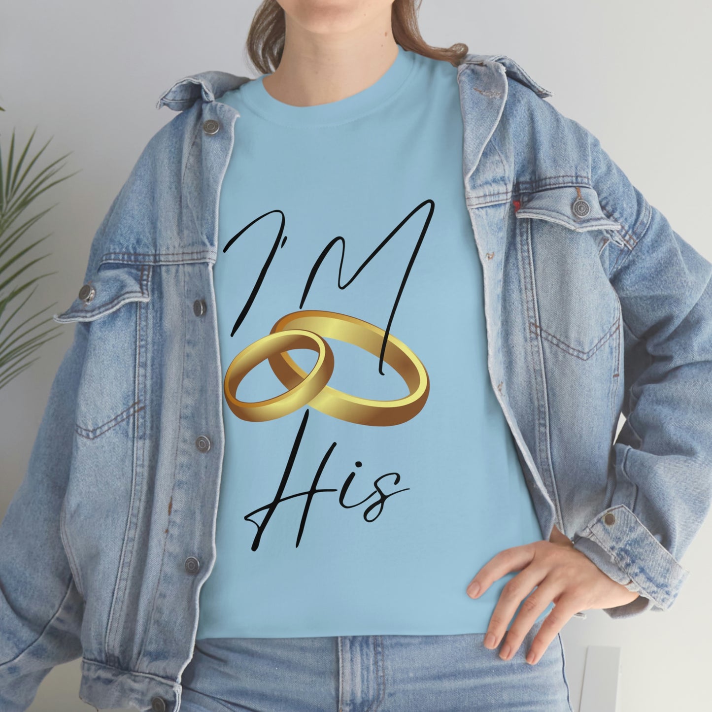 I'm His Rings Cotton Tee