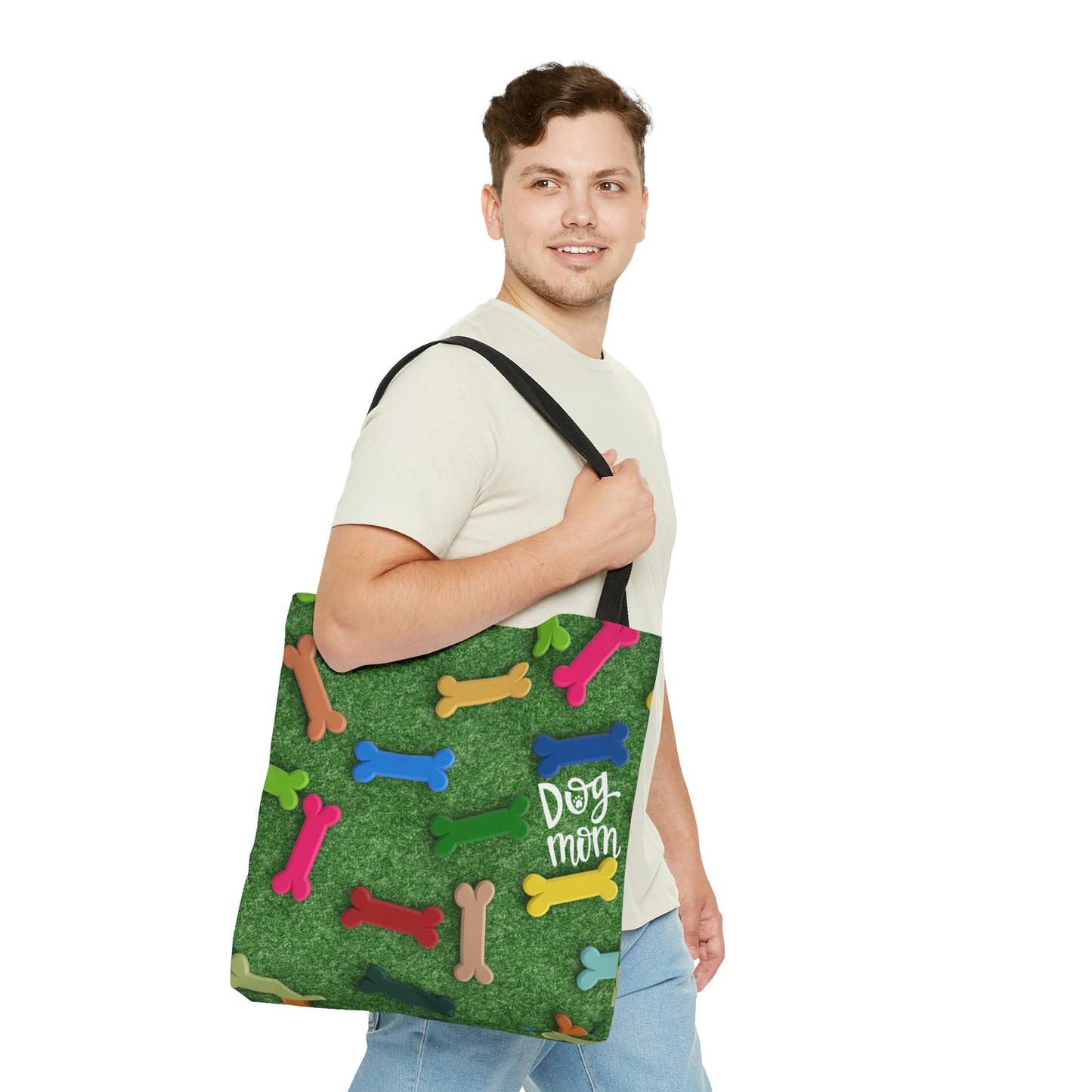 Grassy Bone Tote Bag (AOP)