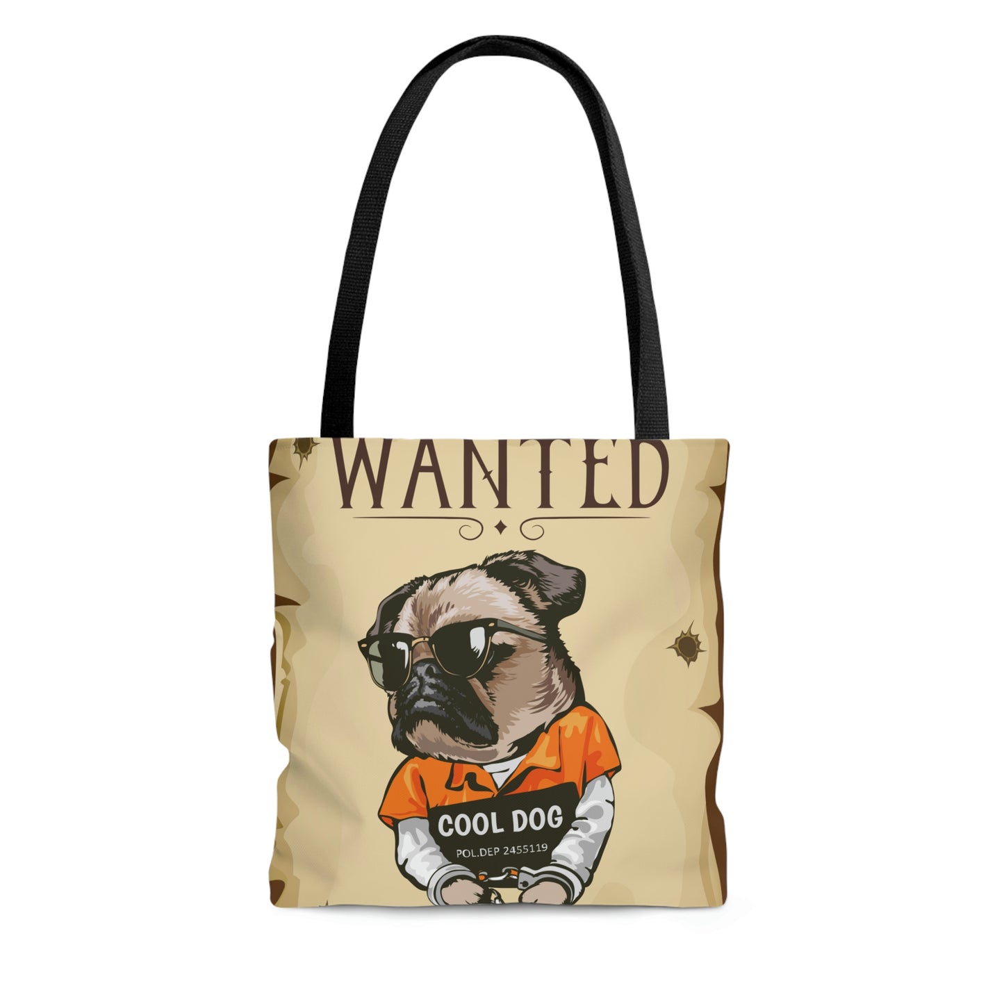 Wanted Tote Bag (AOP)