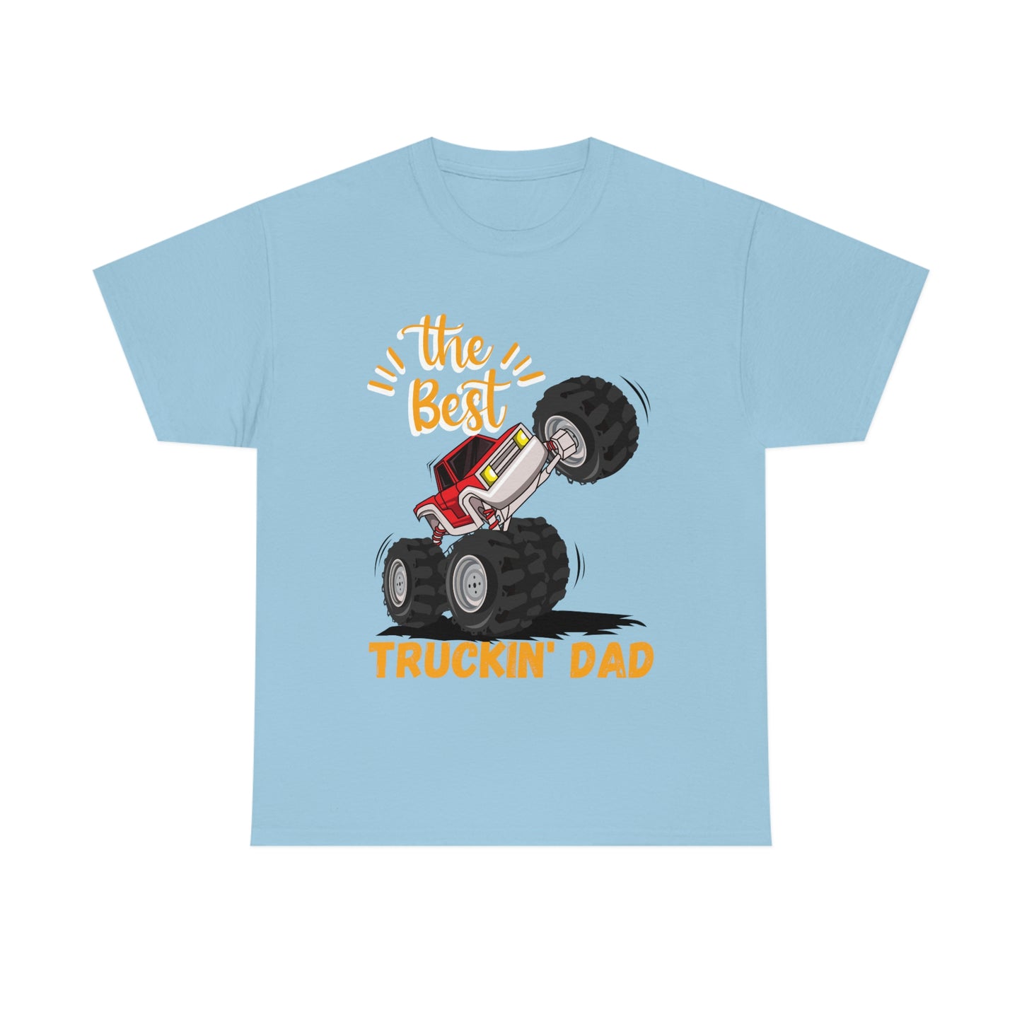 Wheelie Truckin' Dad Cotton Tee