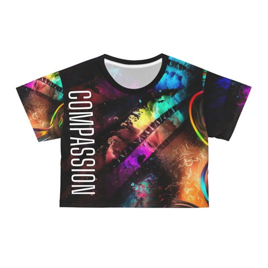 Compassion Crop Tee (AOP)