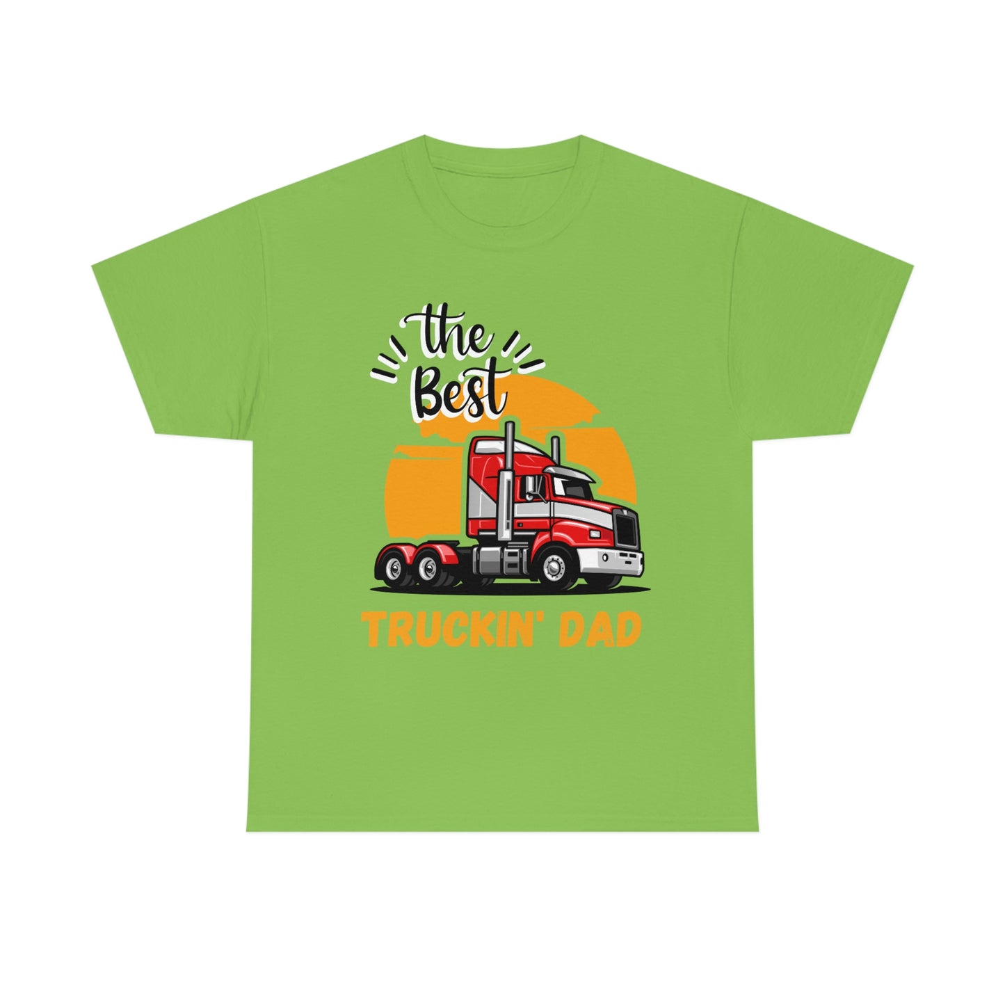 Best Truckin' Dad Cotton Tee