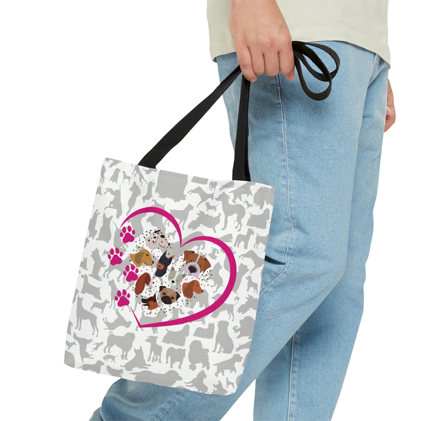 Pup Love Tote Bag (AOP)