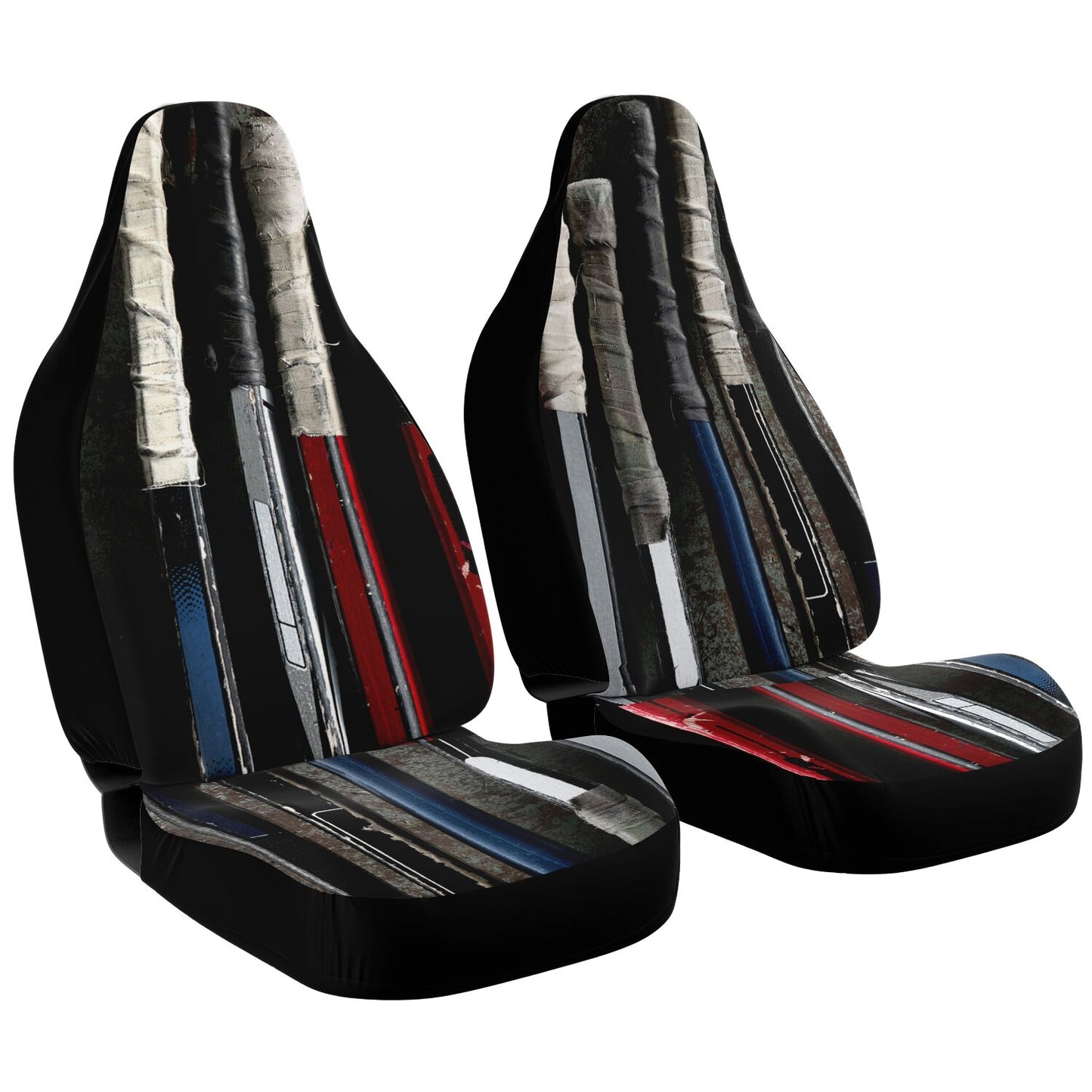 Hockey Stick Car Seat Cover - AOP