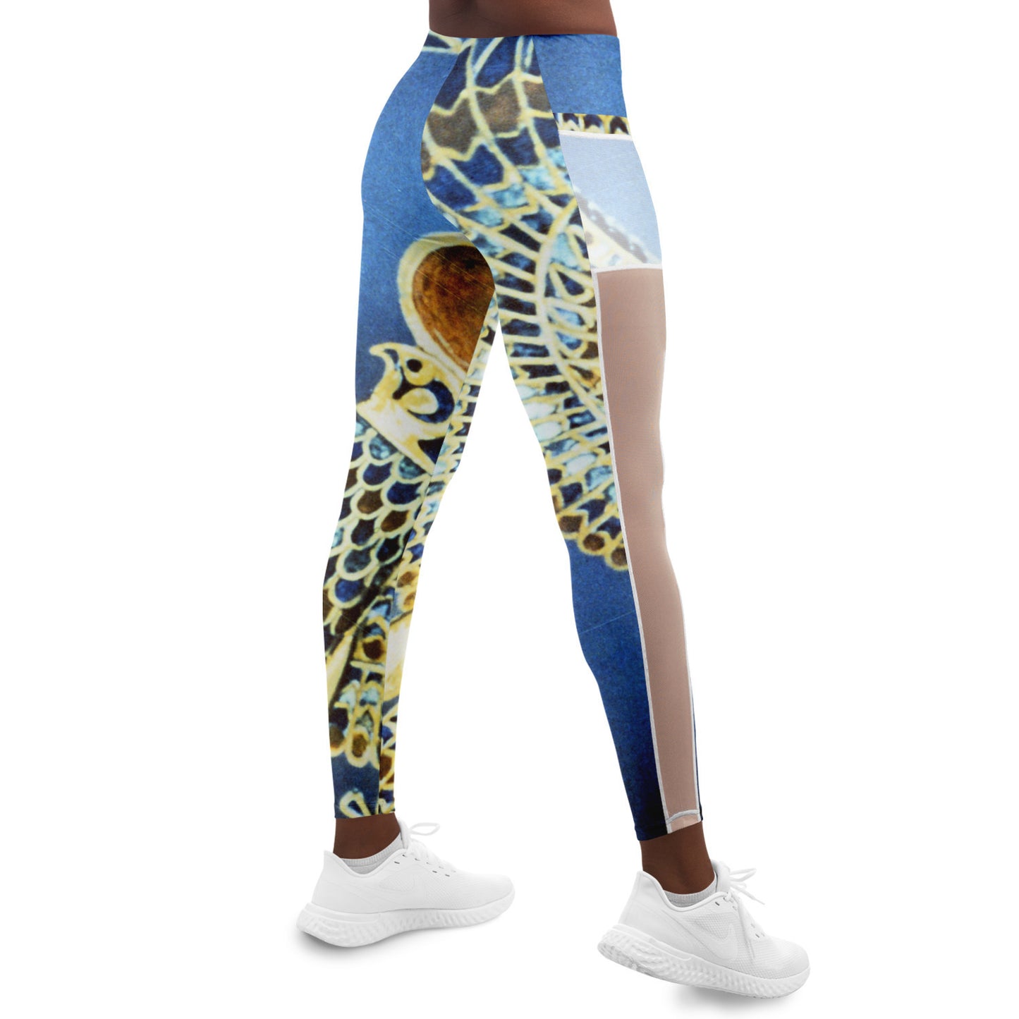 Horus Mesh Pocket Legging - AOP