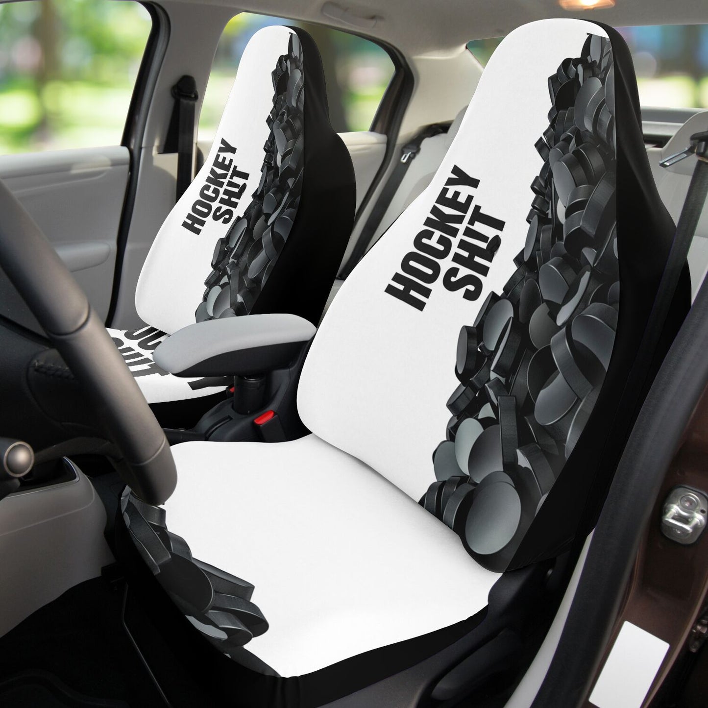 Puck It Car Seat Cover - AOP